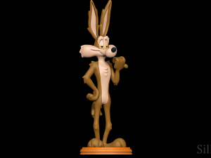 Wile E Coyote - Looney Tunes 3D प्रिंट मॉडल