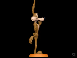 Wile E Coyote - Looney Tunes 3D Print Model