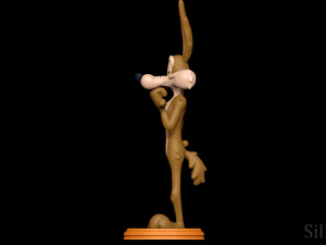 Wile E Coyote - Looney Tunes 3D Print Model