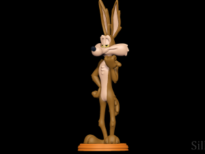 Wile E Coyote - Looney Tunes 3D प्रिंट मॉडल