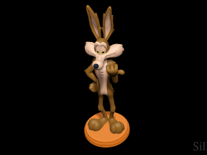 Wile E Coyote - Looney Tunes 3D प्रिंट मॉडल
