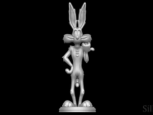 Wile E Coyote - Looney Tunes 3D Print Model
