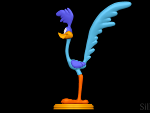 Road Runner - Looney Tunes 3D Print Model