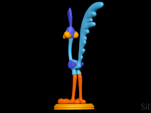 Road Runner - Looney Tunes 3D Print Model