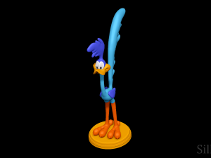 Road Runner - Looney Tunes 3D Print Model