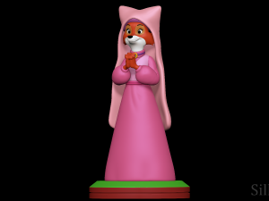 Maid Marian - Robin Hood Modelo de Impressão 3D