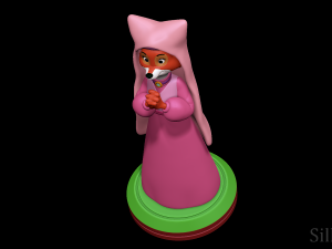 Maid Marian - Robin Hood Modelo de Impressão 3D