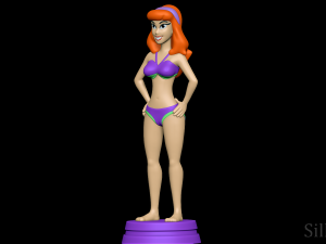 Daphne Blake Swimsuit - Scooby Doo 3D Принт Модель