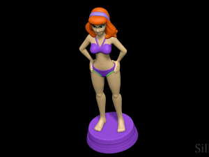 Daphne Blake Swimsuit - Scooby Doo 3D Принт Модель