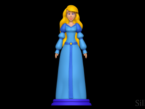 Princess Odette - The Swan Princess 3D Print Model