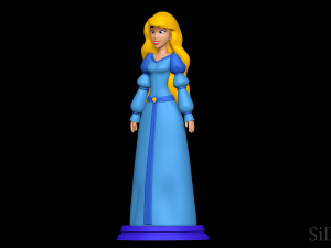 Princess Odette - The Swan Princess 3D Print Model