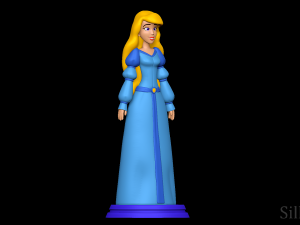 Princess Odette - The Swan Princess 3D Print Model