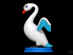 Царівна-Лебідь Одетта - Царівна-Лебідь 3D Принт Модель