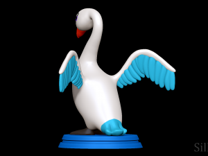 Swan Princess Odette - The Swan Princess 3D-printmodel