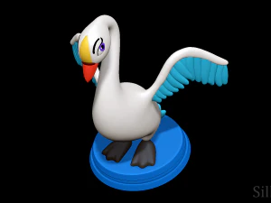 Swan Princess Odette - The Swan Princess 3D Print Model