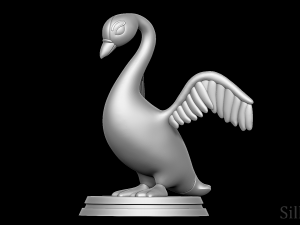 Swan Princess Odette - The Swan Princess 3D-printmodel