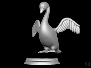 Swan Princess Odette - The Swan Princess 3D-printmodel