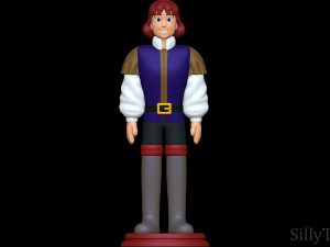 Prince Derek - The Swan Princess Modelo de impresión 3D