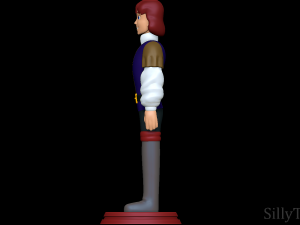 Prince Derek - The Swan Princess Model Cetak 3D