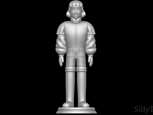 Prince Derek - The Swan Princess Model Cetak 3D