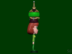 Judy Neutron - Jimmy Neutron 3D 프린트 모델