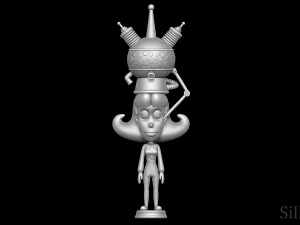 Judy Neutron - Jimmy Neutron 3D Print Model