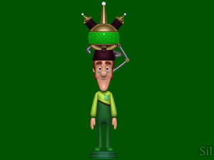 Hugh N&ecirc;utron - Jimmy N&ecirc;utron Modelo de Impressão 3D