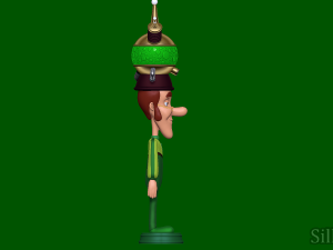 Hugh Neutron - Jimmy Neutron 3D Druckmodell