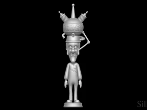 Hugh Neutron - Jimmy Neutron 3D Print Model