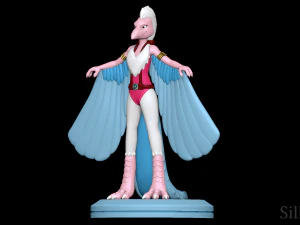 Teryx - Dinosaucer 3D Print Model