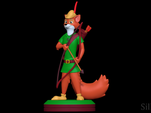 Robin Hood - Robin Hood 1973 Modelo de Impressão 3D