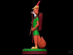 Robin Hood - Robin Hood 1973 Modelo de Impressão 3D