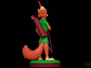 Robin Hood - Robin Hood 1973 Modelo de Impressão 3D