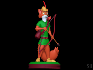 Robin Hood - Robin Hood 1973 Modelo de Impressão 3D