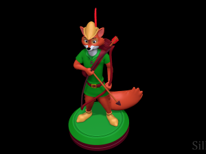 Robin Hood - Robin Hood 1973 Modelo de Impressão 3D
