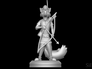 Robin Hood - Robin Hood 1973 Modelo de Impressão 3D