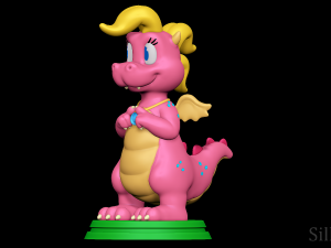 Cassie - Dragon Tales 3D Принт Модель