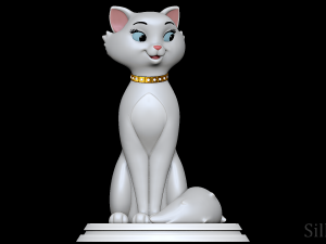 Duchess - The Aristocats Model Cetak 3D