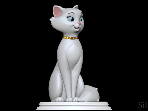Duchess - The Aristocats Model Cetak 3D