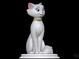 Duchessa - Gli Aristogatti Modello di stampa 3D