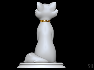 Duchess - The Aristocats Model Cetak 3D