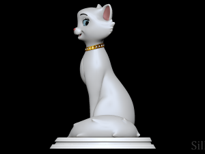 Duchess - The Aristocats Model Cetak 3D