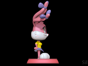 Babs Bunny - Tiny Toon Adventures 3D-printmodel