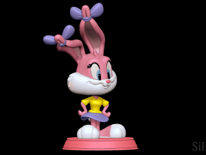 Babs Bunny - Tiny Toon Adventures 3D-printmodel