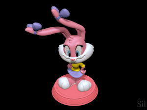 Babs Bunny - Tiny Toon Adventures 3D-printmodel
