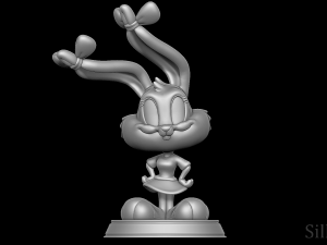 Babs Bunny - Tiny Toon Adventures 3D-printmodel