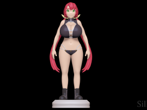 Kuromaru manpuku - Kandagawa Jet Girls 3D Print Model