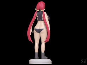 Kuromaru manpuku - Kandagawa Jet Girls 3Dプリントモデル