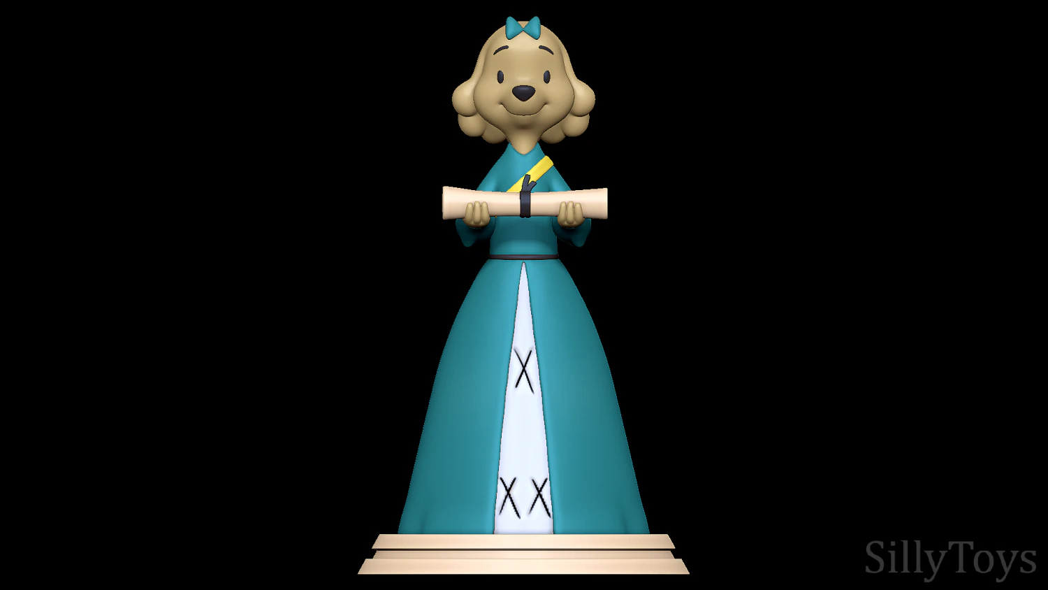 Anne Kennel - Pups of liberty 3D Print Model .c4d .max .obj .3ds .fbx .stl .blend 