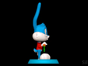 Buster Bunny - Tiny Toon Adventures 3D Print Model